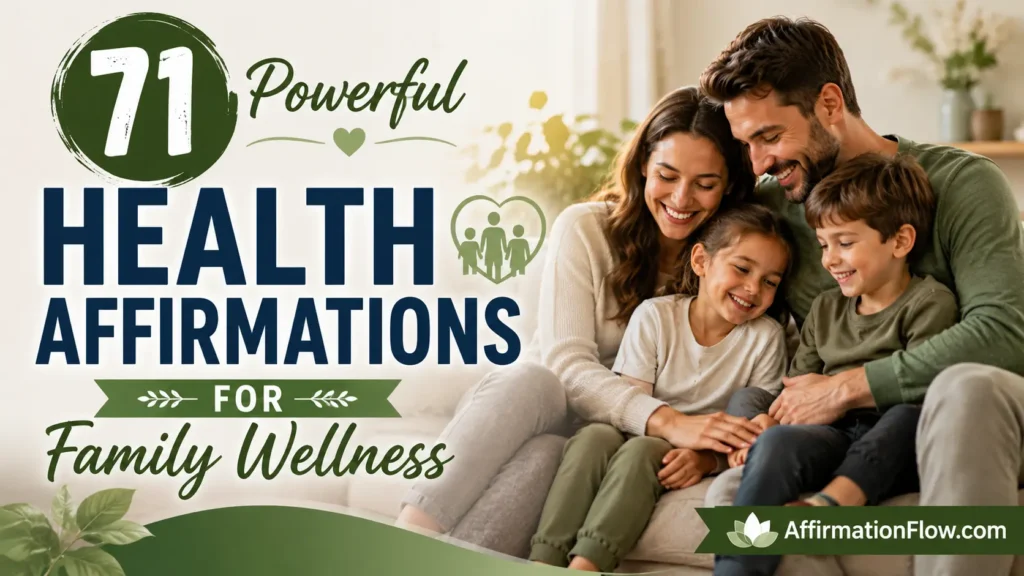 71 Powerful Health Affirmations for Family Wellness