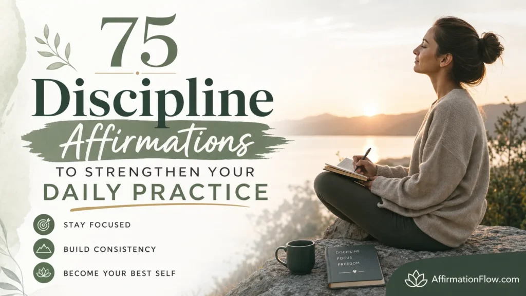 75 Discipline Affirmations to Strengthen Your Daily Practice