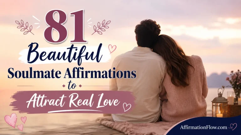 81 Beautiful Soulmate Affirmations to Attract Real Love