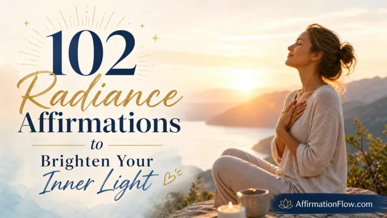 102 Radiance Affirmations to Brighten Your Inner Light