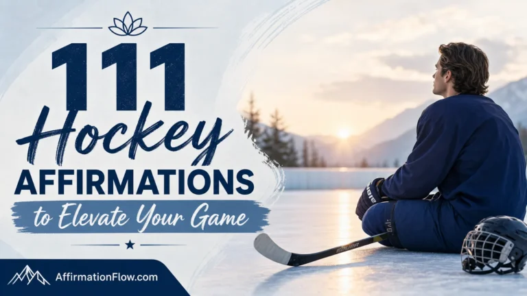 111 Hockey Affirmations to Elevate Your Game