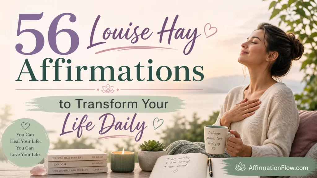 56 Louise Hay Affirmations to Transform Your Life Daily