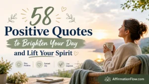 58 Positive Quotes to Brighten Your Day and Lift Your Spirit