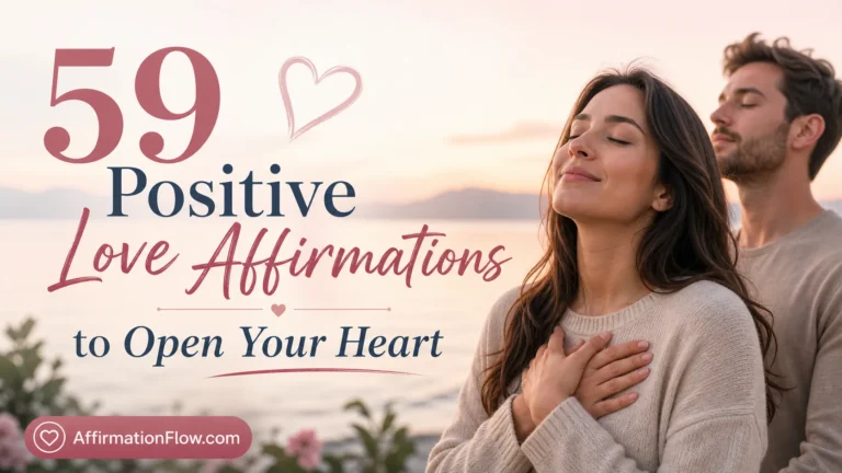 59 Positive Love Affirmations to Open Your Heart