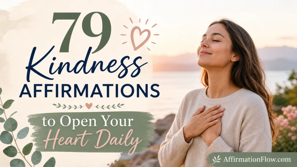 79 Kindness Affirmations to Open Your Heart Daily