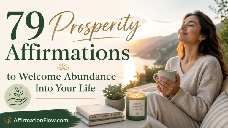 79 Prosperity Affirmations to Welcome Abundance Into Your Life