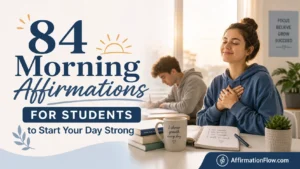 84 Morning Affirmations for Students to Start Your Day Strong