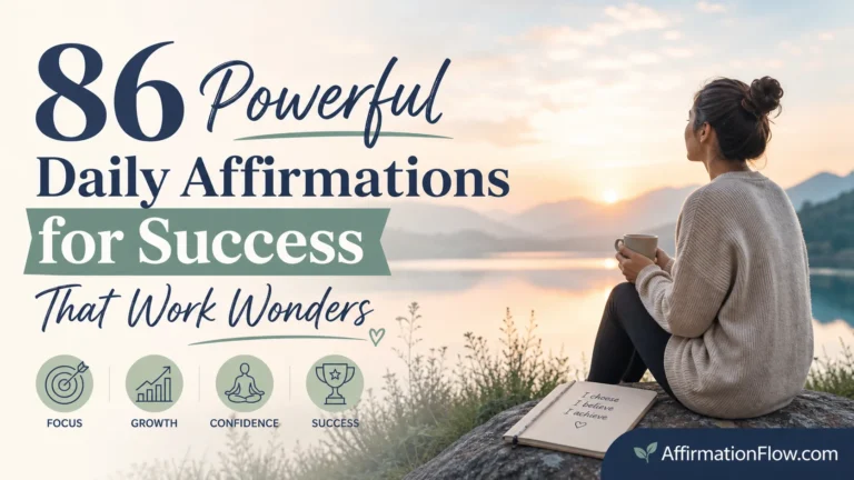 86 Powerful Daily Affirmations for Success That Work Wonders