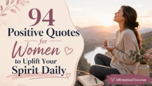 94 Positive Quotes for Women to Uplift Your Spirit Daily