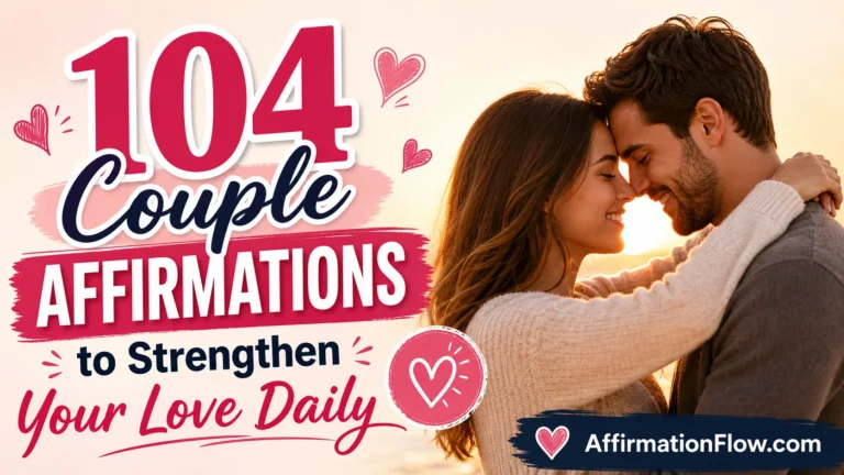 104 Couple Affirmations to Strengthen Your Love Daily