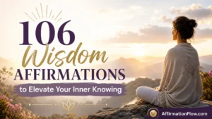 106 Wisdom Affirmations to Elevate Your Inner Knowing