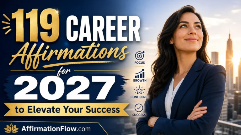 119 Career Affirmations for 2027 to Elevate Your Success