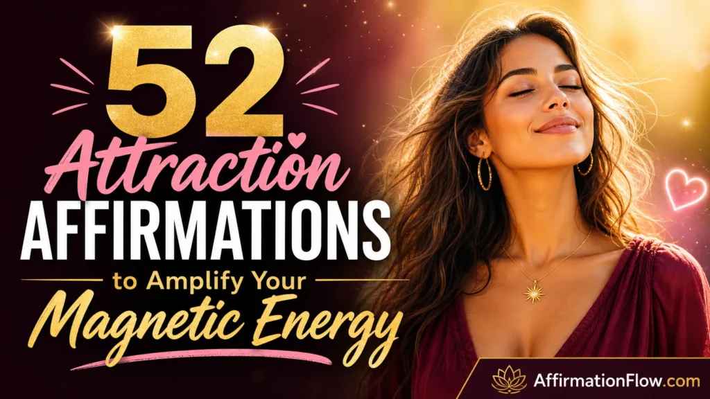 52 Attraction Affirmations to Amplify Your Magnetic Energy