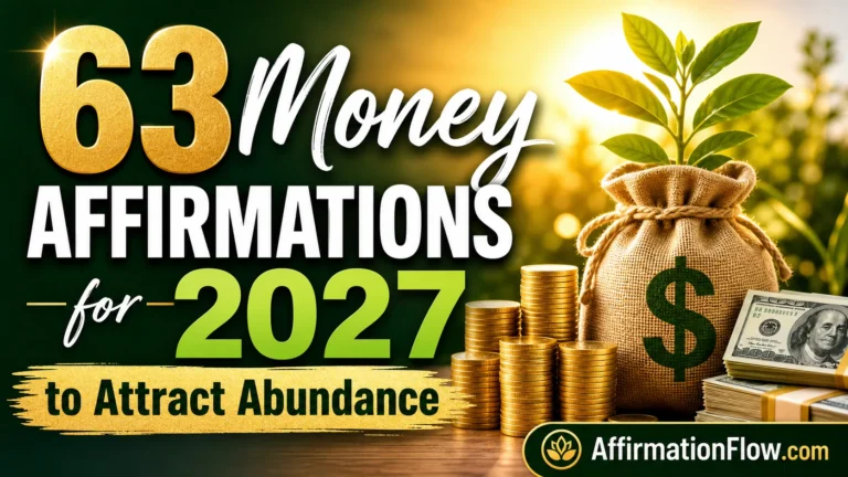 63 Money Affirmations for 2027 to Attract Abundance