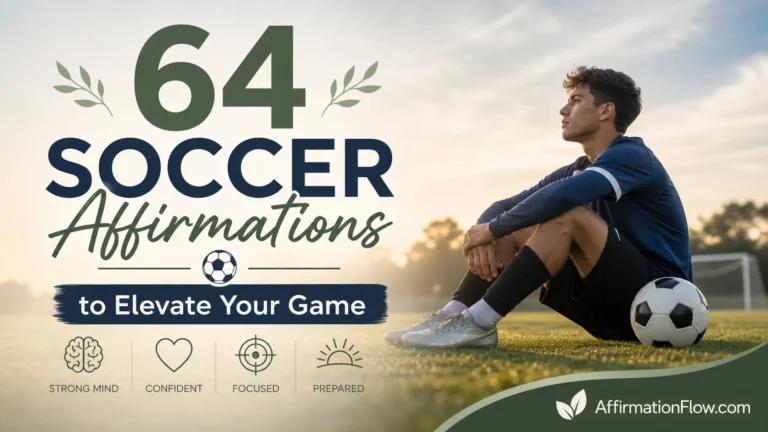 64 Soccer Affirmations to Elevate Your Game