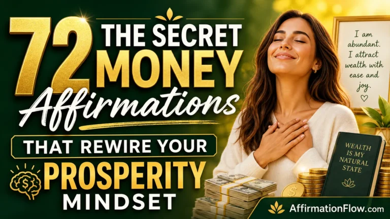72 The Secret Money Affirmations That Rewire Your Prosperity Mindset