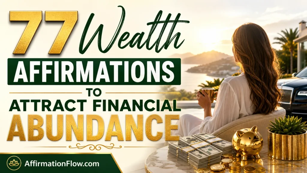 77 Wealth Affirmations to Attract Financial Abundance
