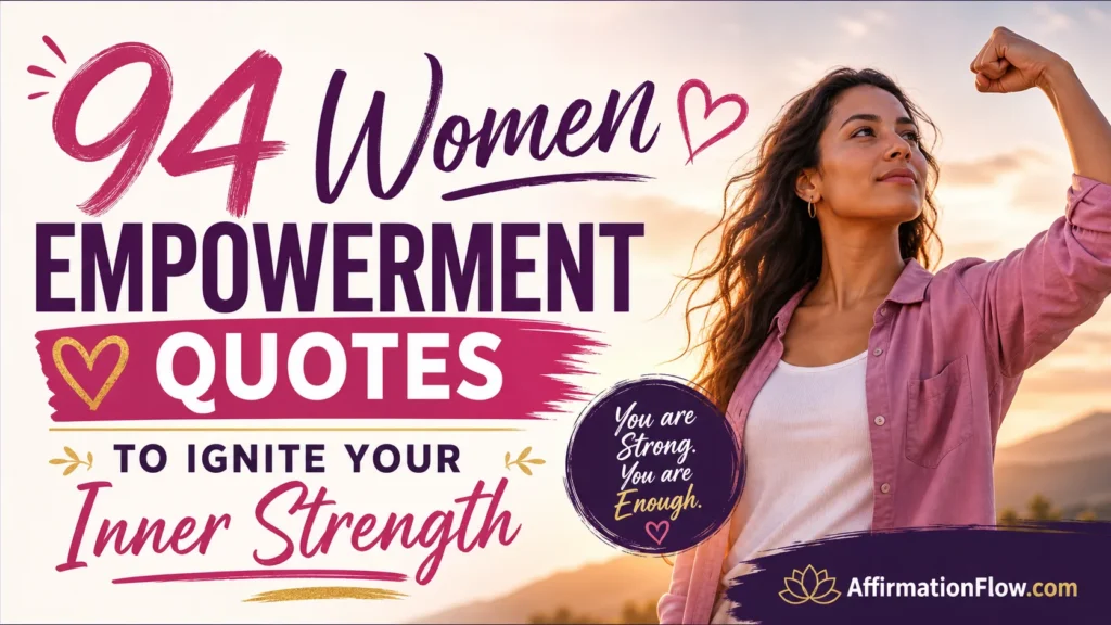 94 Women Empowerment Quotes to Ignite Your Inner Strength