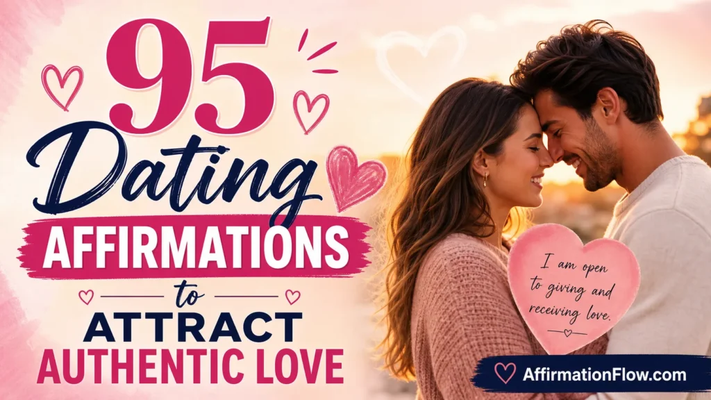 95 Dating Affirmations to Attract Authentic Love