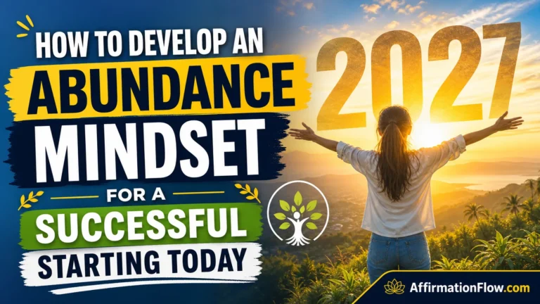 How to Develop an Abundance Mindset for a Successful 2027 Starting Today