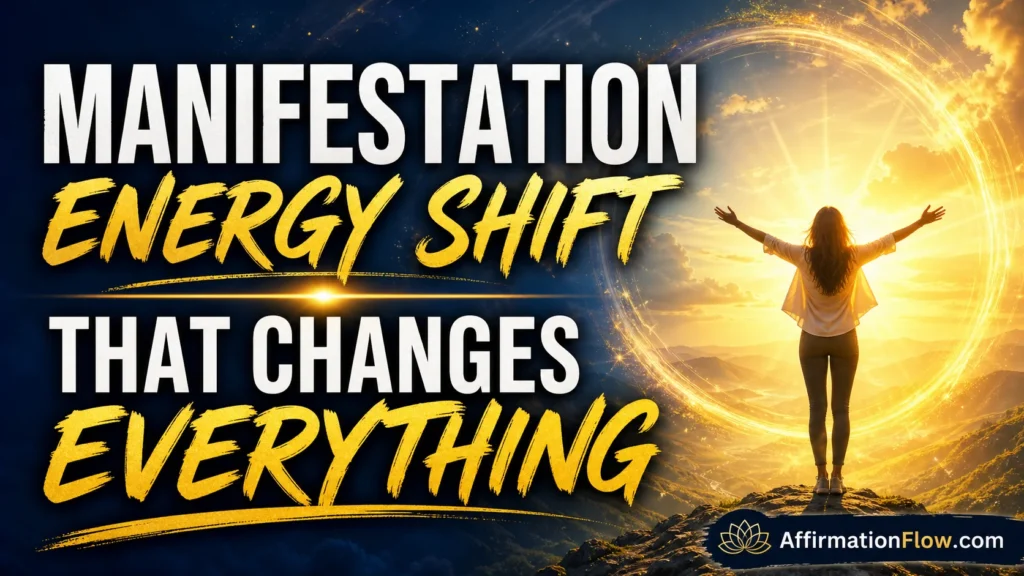 Manifestation Energy Shift That Changes Everything