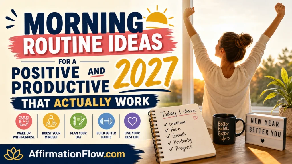 Morning Routine Ideas for a Positive and Productive 2027 That Actually Work